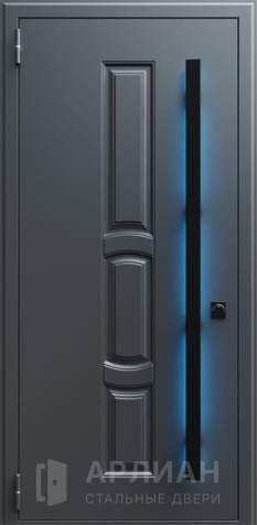 Фото №2 «Современная входная дверь хай-тек №593»