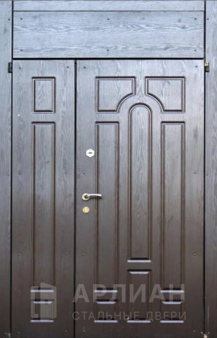 Фото «Широкая дверь с боковой фрамугой двойной №17»